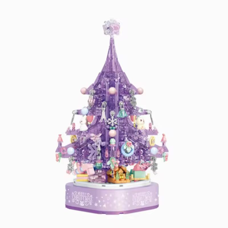 675 PCS Crystal Christmas Tree Block Set